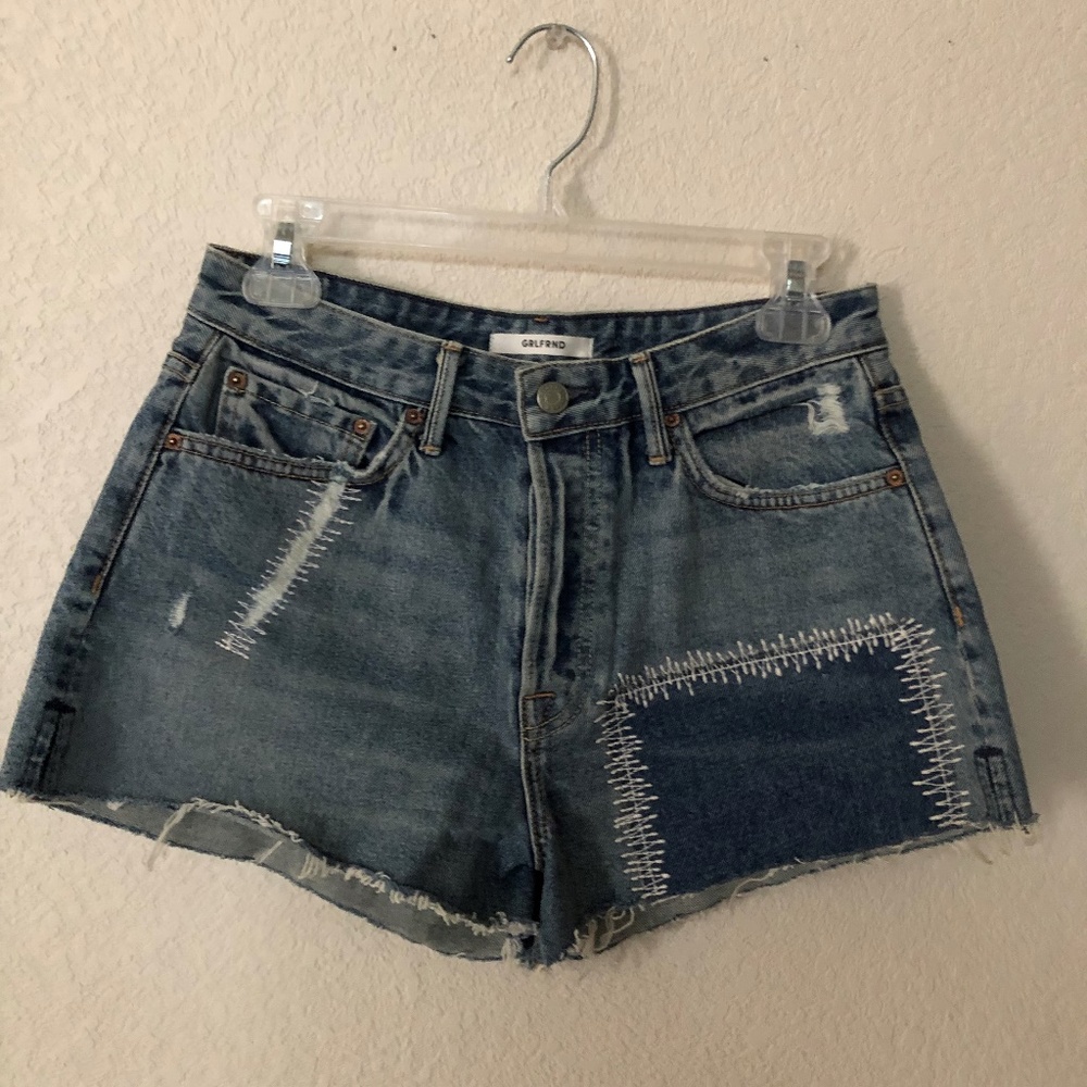 NWT GRLFRND Distressed Denim Shorts Festival 27 - Picture 3 of 8